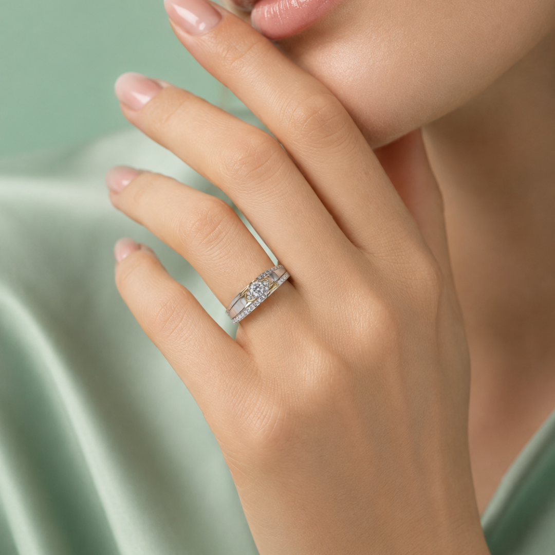 Celestial Crown 925 Sterling Silver Ring IRM 3950