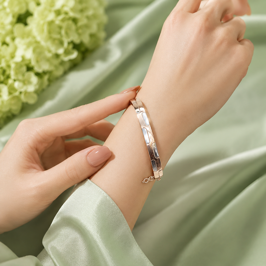 Rose Gold Luxury Kada Bracelet SBR2588