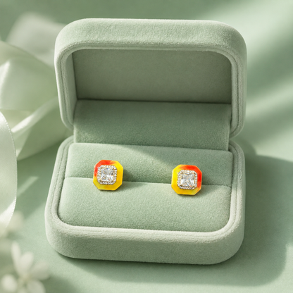 Sunbeam Radiance 925 Silver Stud Earrings STB1699