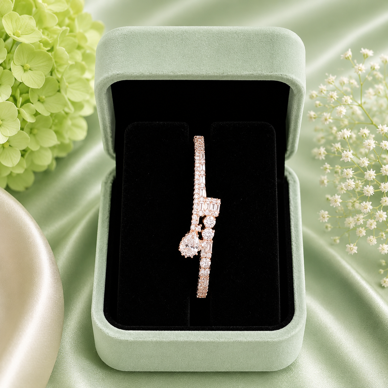 Luxury Multicolor Crystal Statement Bracelet for Women SBR2817