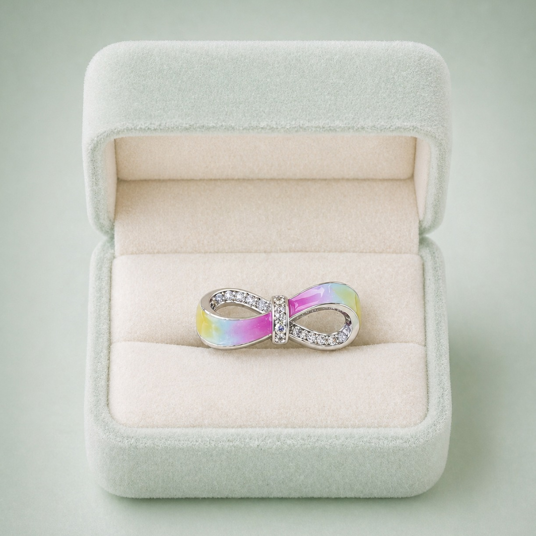 Sinara Infinity Glow Ring – 925 Sterling Silver IRM 4179