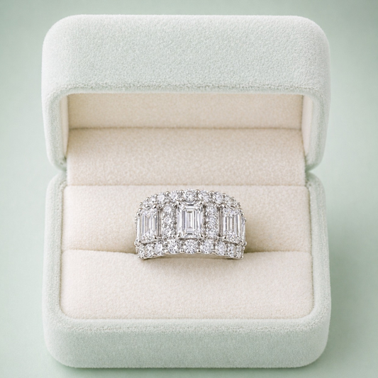 Sinara Grand Royale 925 Silver Ring IRM 4110