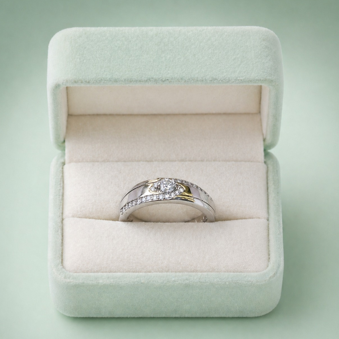Celestial Crown 925 Sterling Silver Ring IRM 3950
