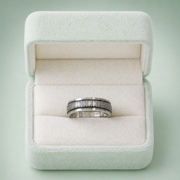 Titan Ridge 925 Sterling Silver Band IRM 4297