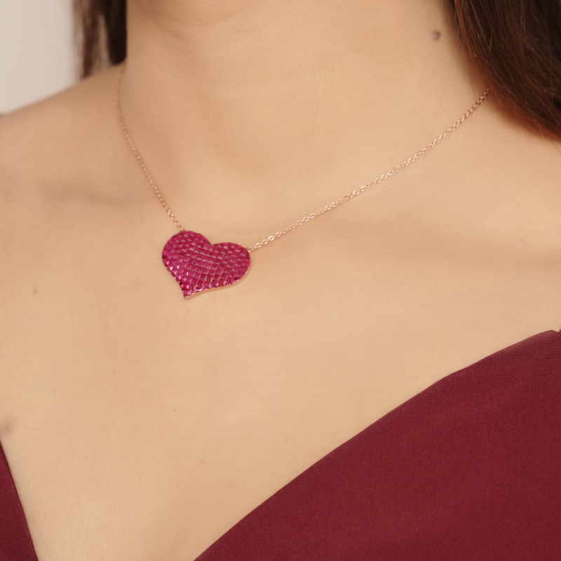 Silvermist Jewelry|Love Necklace for Girls - Image 2