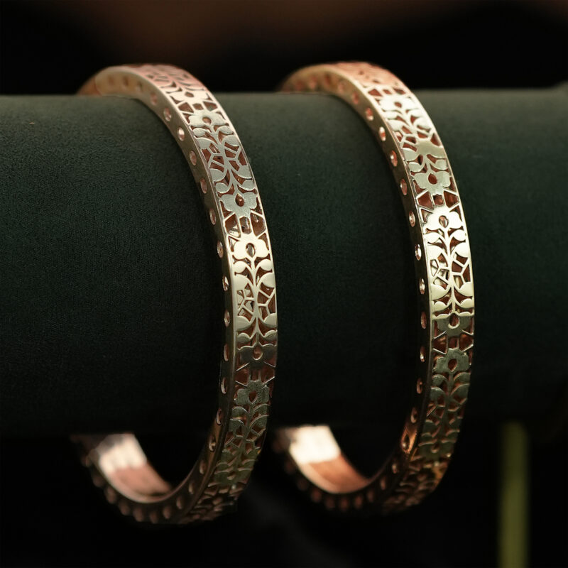 Rhodium Bangle Set - Image 2