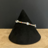 Multicoloured Silver Bracelet Tag - 1501